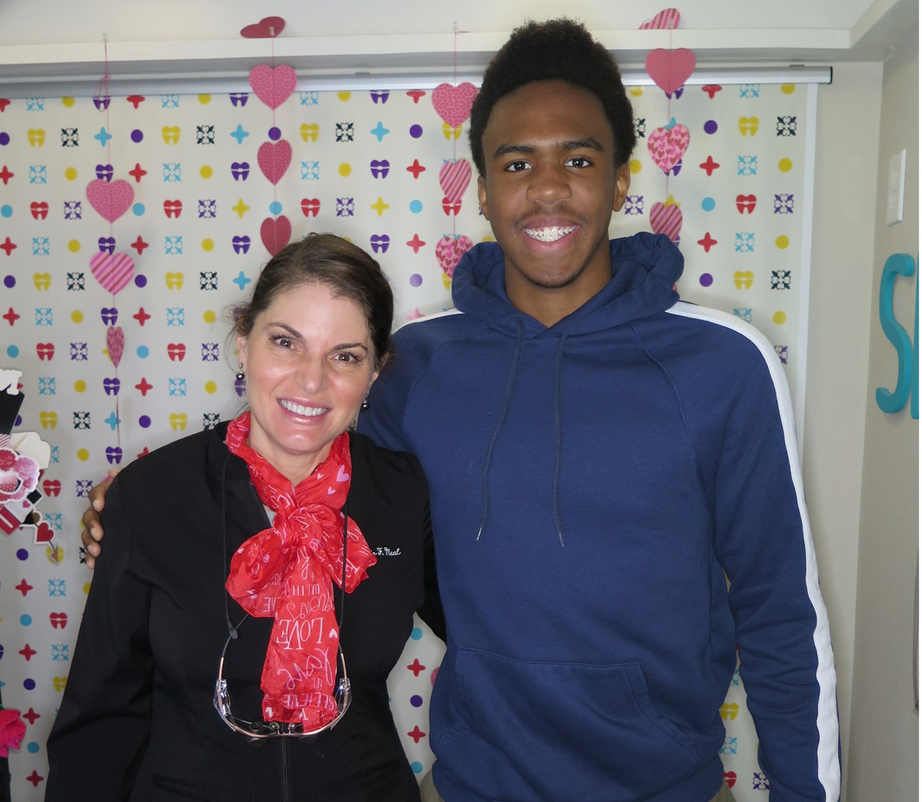 CONGRATULATIONS on getting your BRACES OFF! You have been
